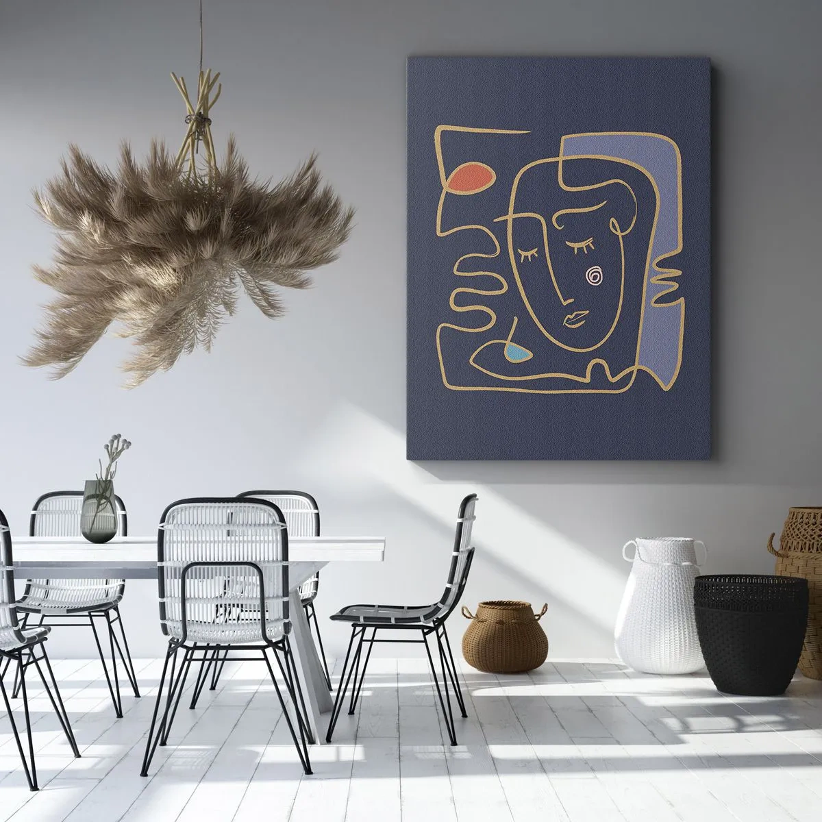 Obraz na plátně - V zádumčivosti - 65x120 cm