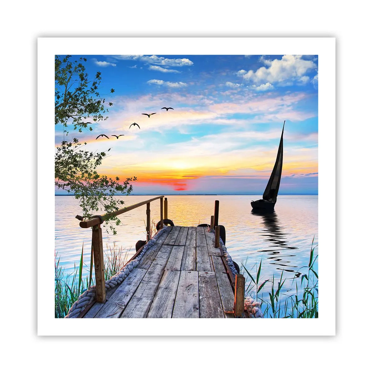 Plakát - Dobrý večer - 60x60 cm