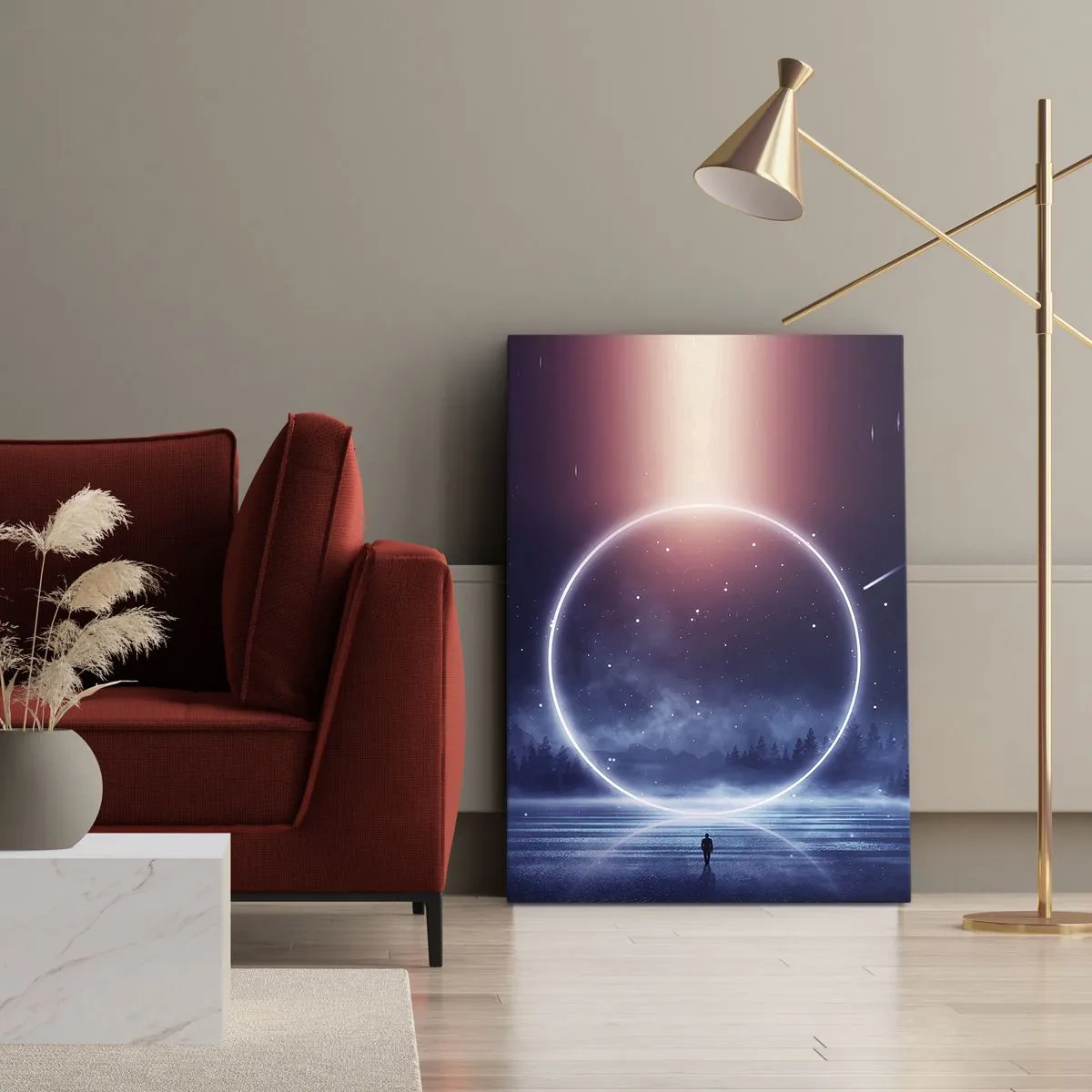 Obraz na plátně - Už jsou tady… - 50x70 cm