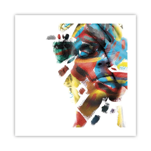 Plakát - Pestrá osobnost - 50x50 cm
