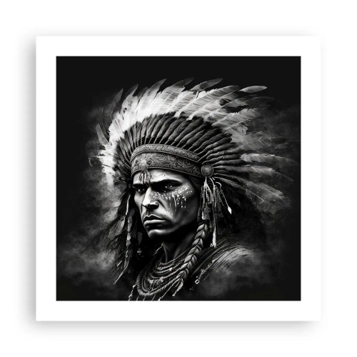 Plakát - Vůdce a bojovník - 50x50 cm