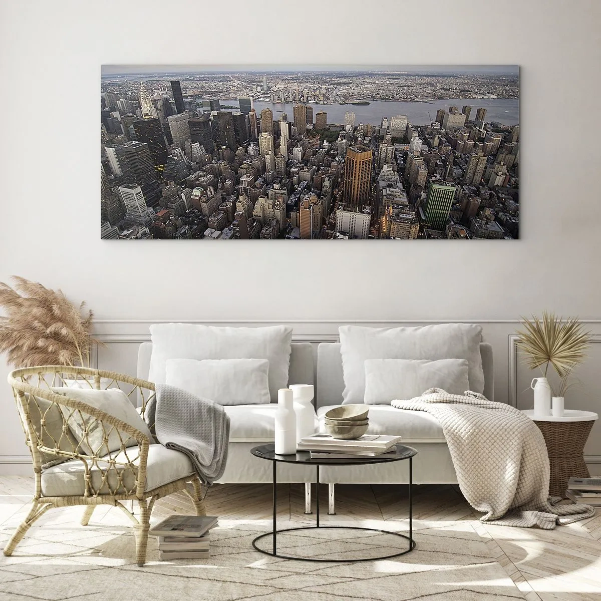 Obraz na skle - Bušící srdce naší doby - 100x40 cm