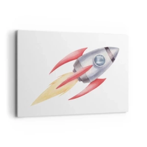 Obraz na plátně - Výš, rychleji, dál - 100x70 cm