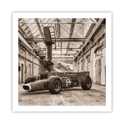 Plakát - Odpočinek vítěze - 60x60 cm