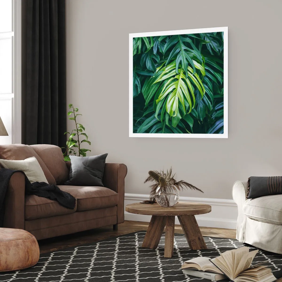 Plakát - Ponořit se do svěžesti - 50x50 cm