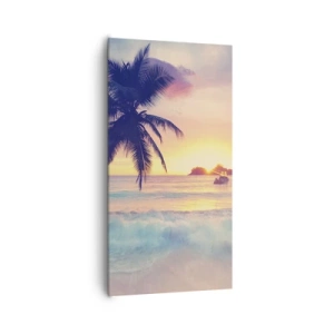 Obraz na plátně - Večer v zátoce - 65x120 cm