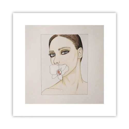 Plakát - Symbol elegance a krásy - 30x30 cm