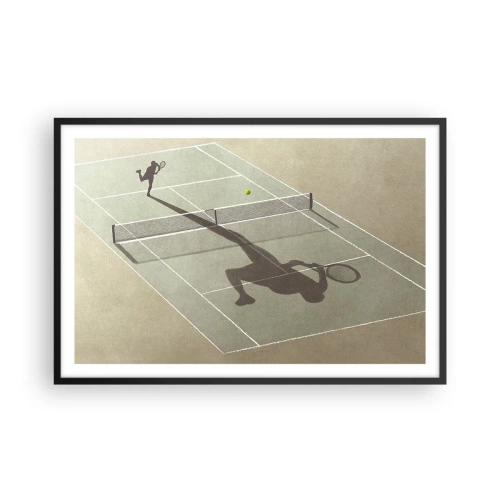 Plakát v černém rámu - Dobývání sama sebe - 91x61 cm