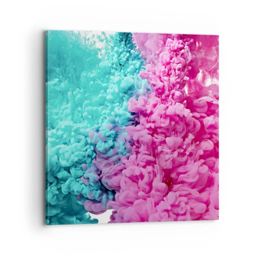 Obraz na plátně - Rozhodující střet - 70x70 cm