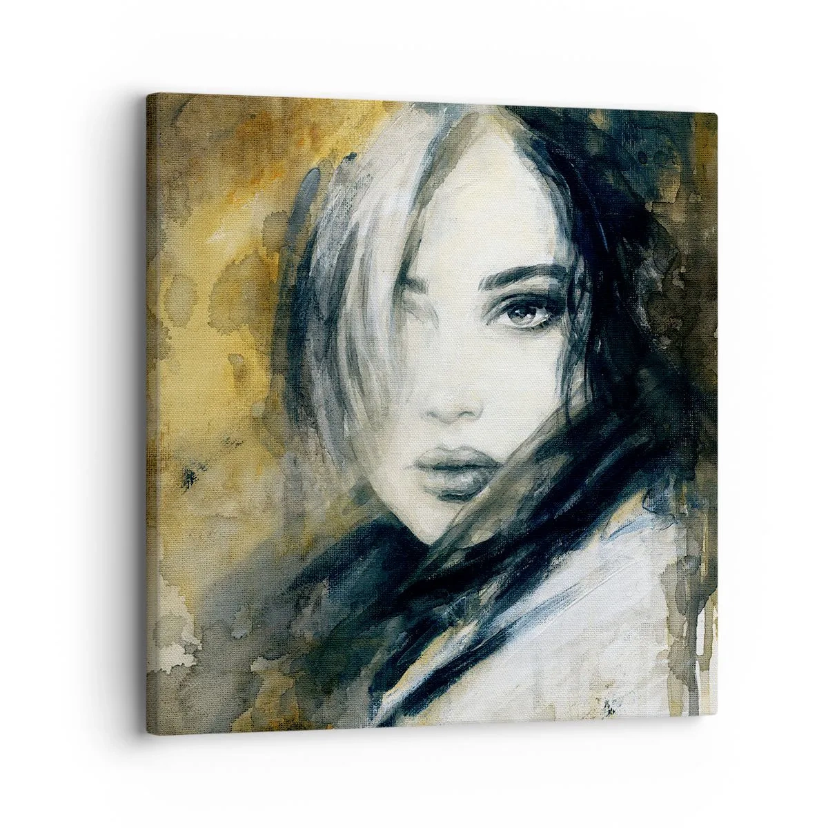 Obraz na plátně - více nevinná nebo smyslná? - 30x30 cm