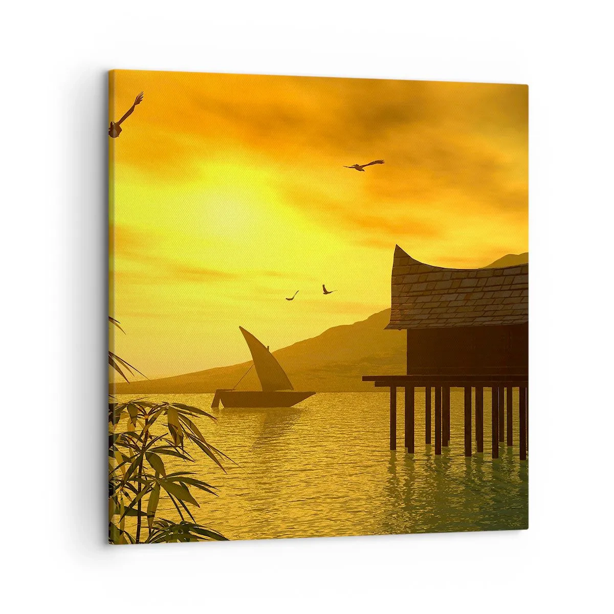 Obraz na plátně - Vytoužený klid - 50x50 cm