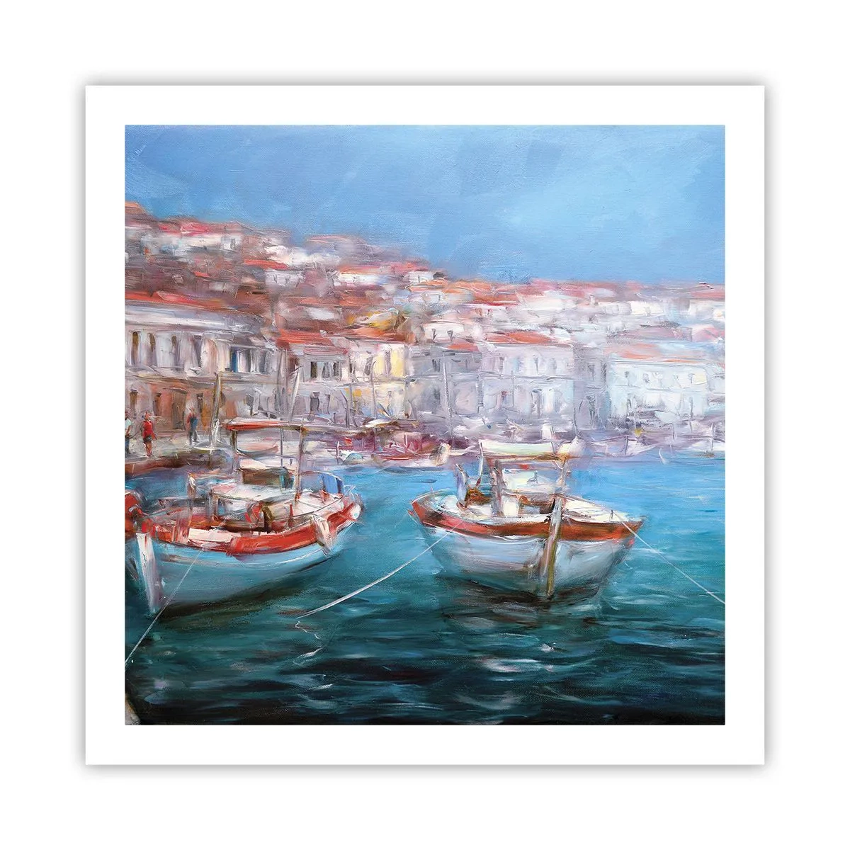 Plakát - Italský záliv - 60x60 cm