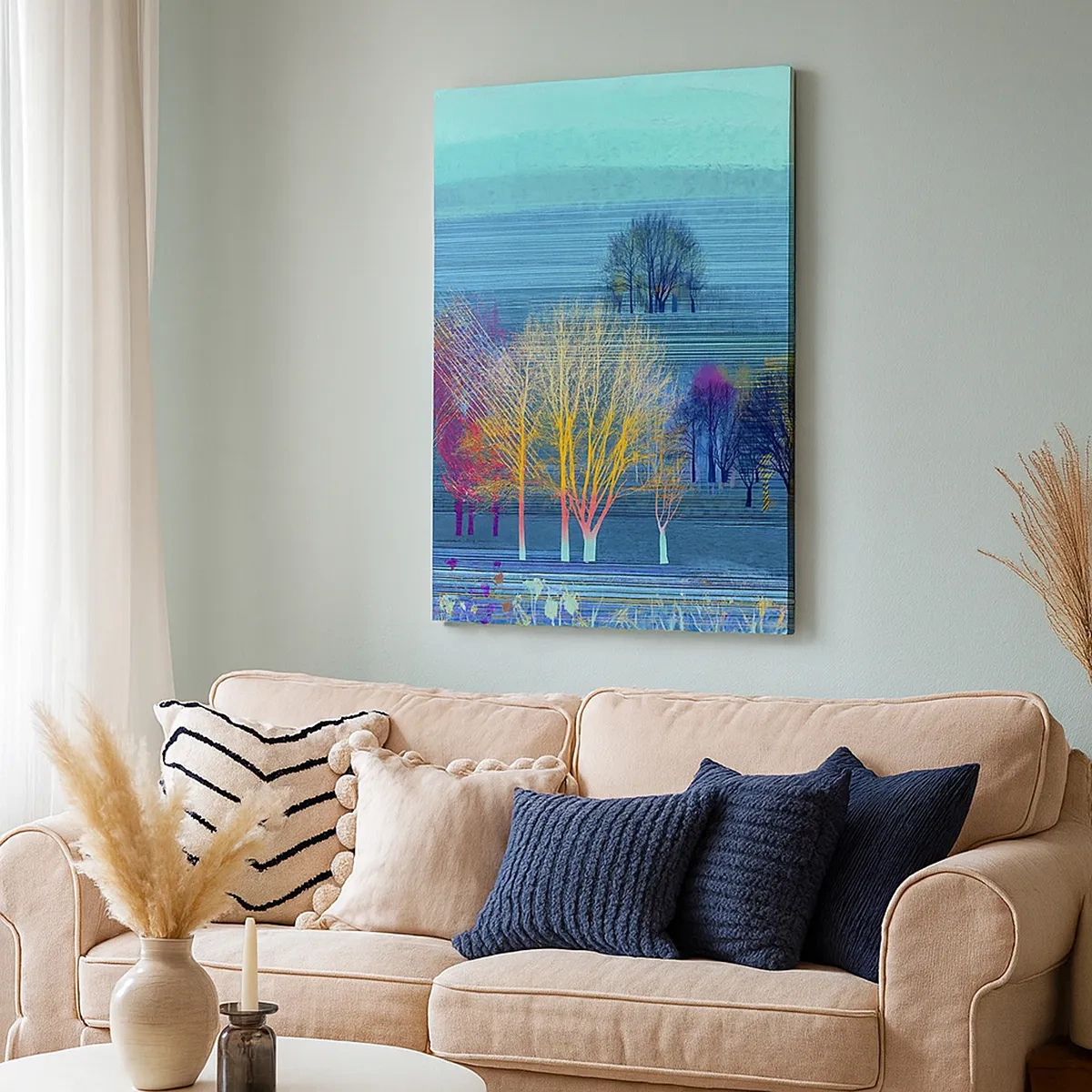 Obraz na plátně - Fantastická krajina - 50x70 cm