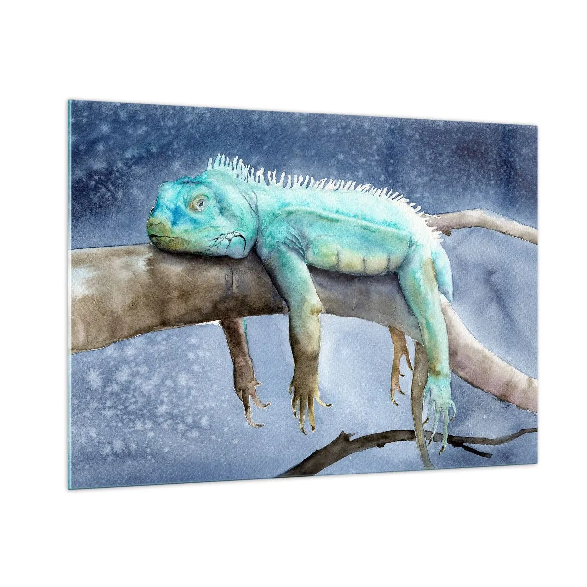 Obraz na skle - Je to fajn! - 100x70 cm