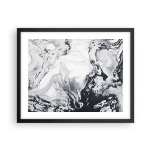 Plakát v černém rámu - Zemské nitro - 50x40 cm