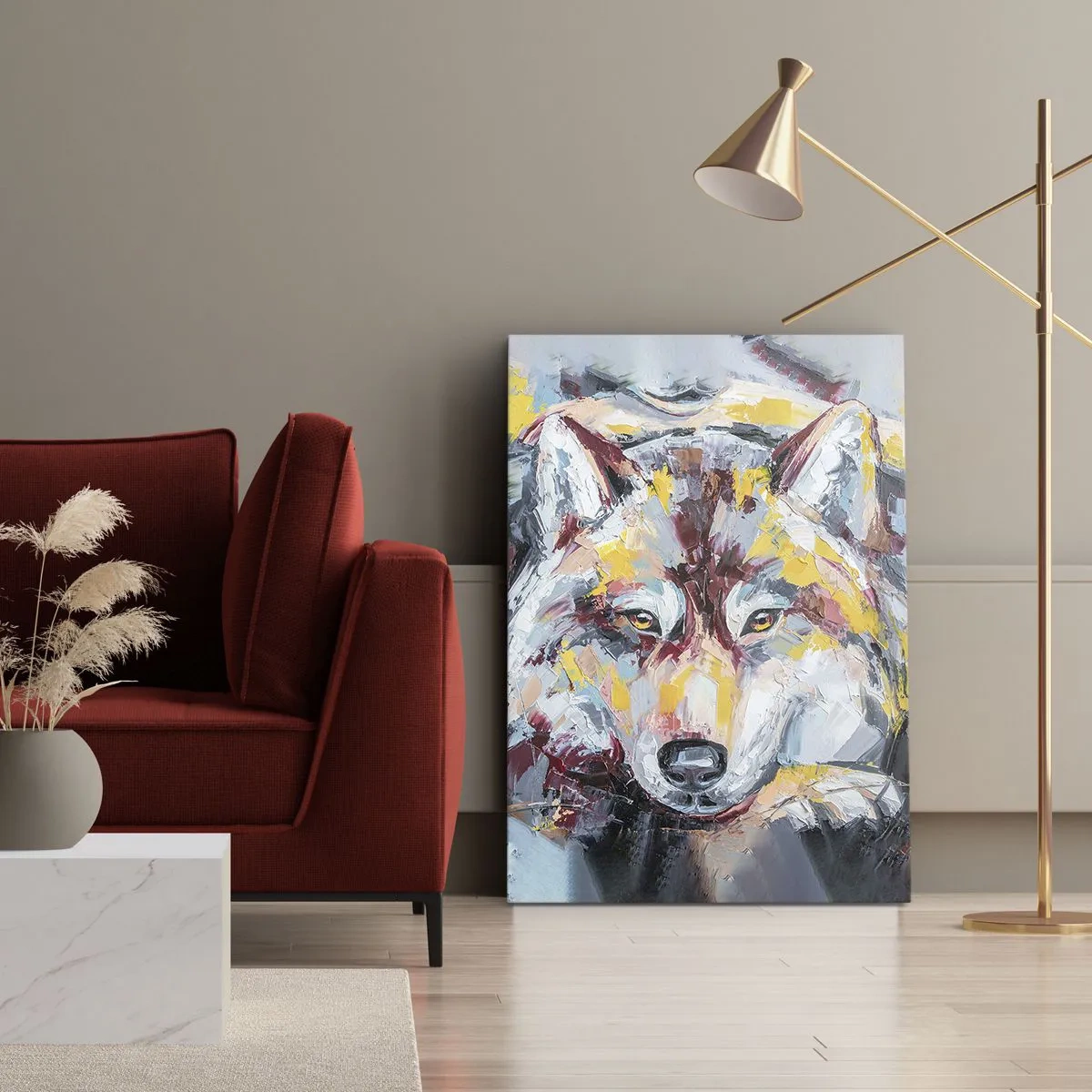 Obraz na plátně - Klid mezi blízkými - 50x70 cm