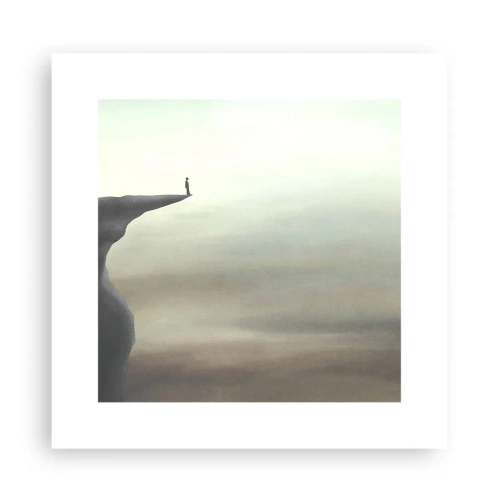 Plakát - Nahoru, samozřejmě! - 30x30 cm