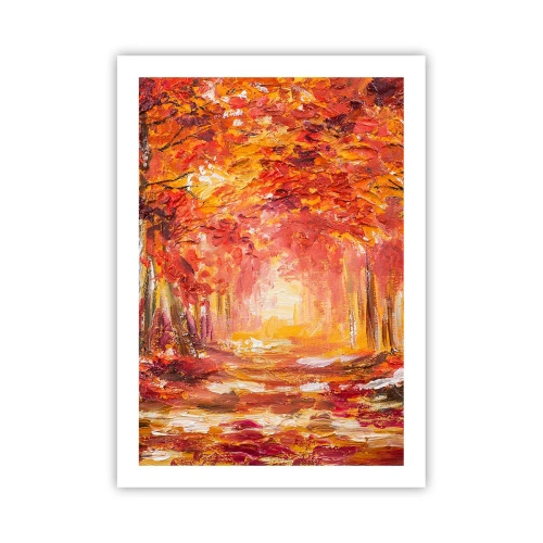 Plakát - Měděný les - 50x70 cm