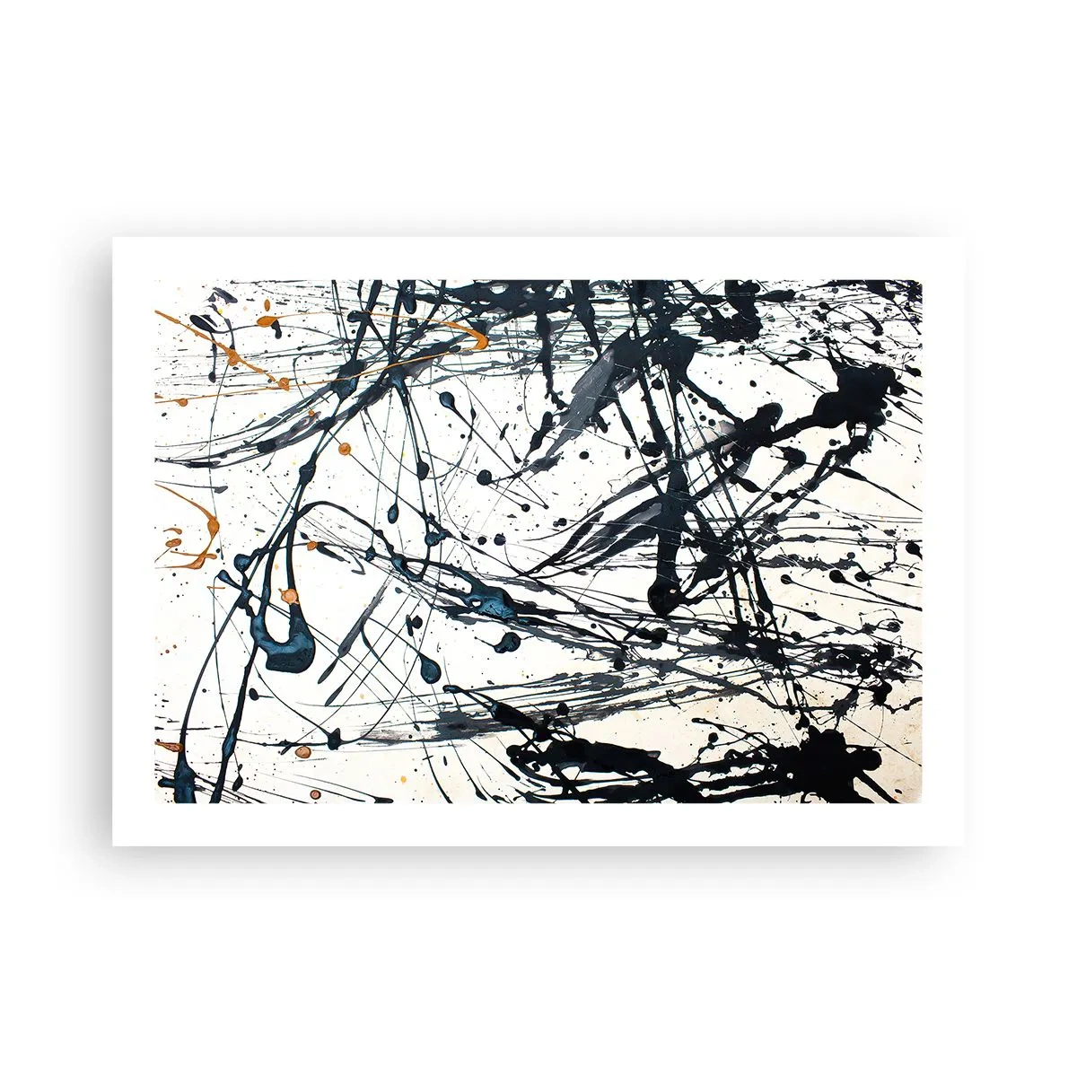 Plakát - Expresionistická abstrakce - 70x50 cm