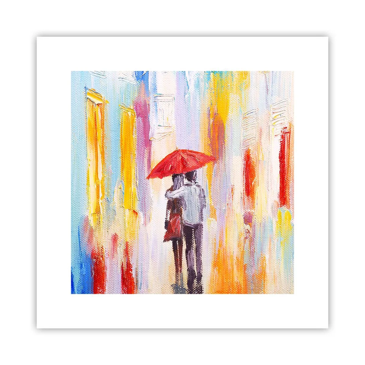 Plakát - Ať prší dál - 30x30 cm