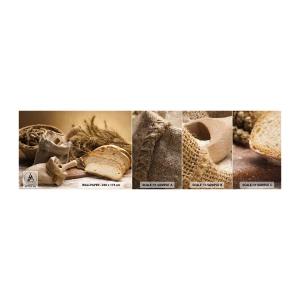 Fototapeta Vzorek Standard Eco - Jako utnout nožem - Gastronomie, Chléb, Chléb - 100x30 cm