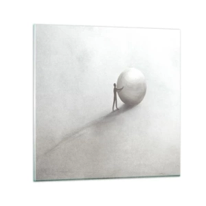 Obraz na skle - Hra života - 30x30 cm