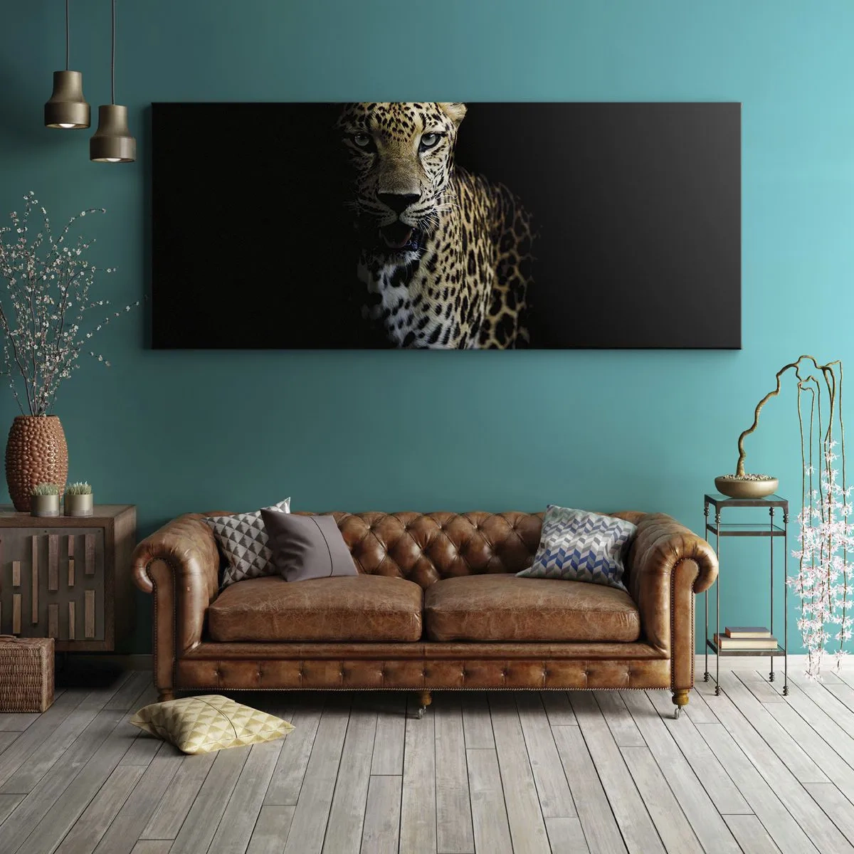 Obraz na plátně - Temná krása - 100x40 cm