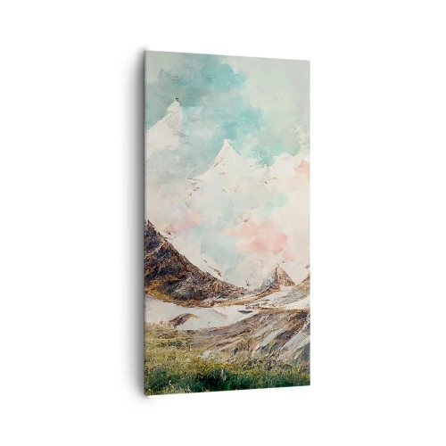 Obraz na plátně - Skalní čepele - 65x120 cm