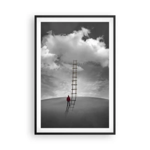 Plakát v černém rámu - Všechno je možné - 61x91 cm