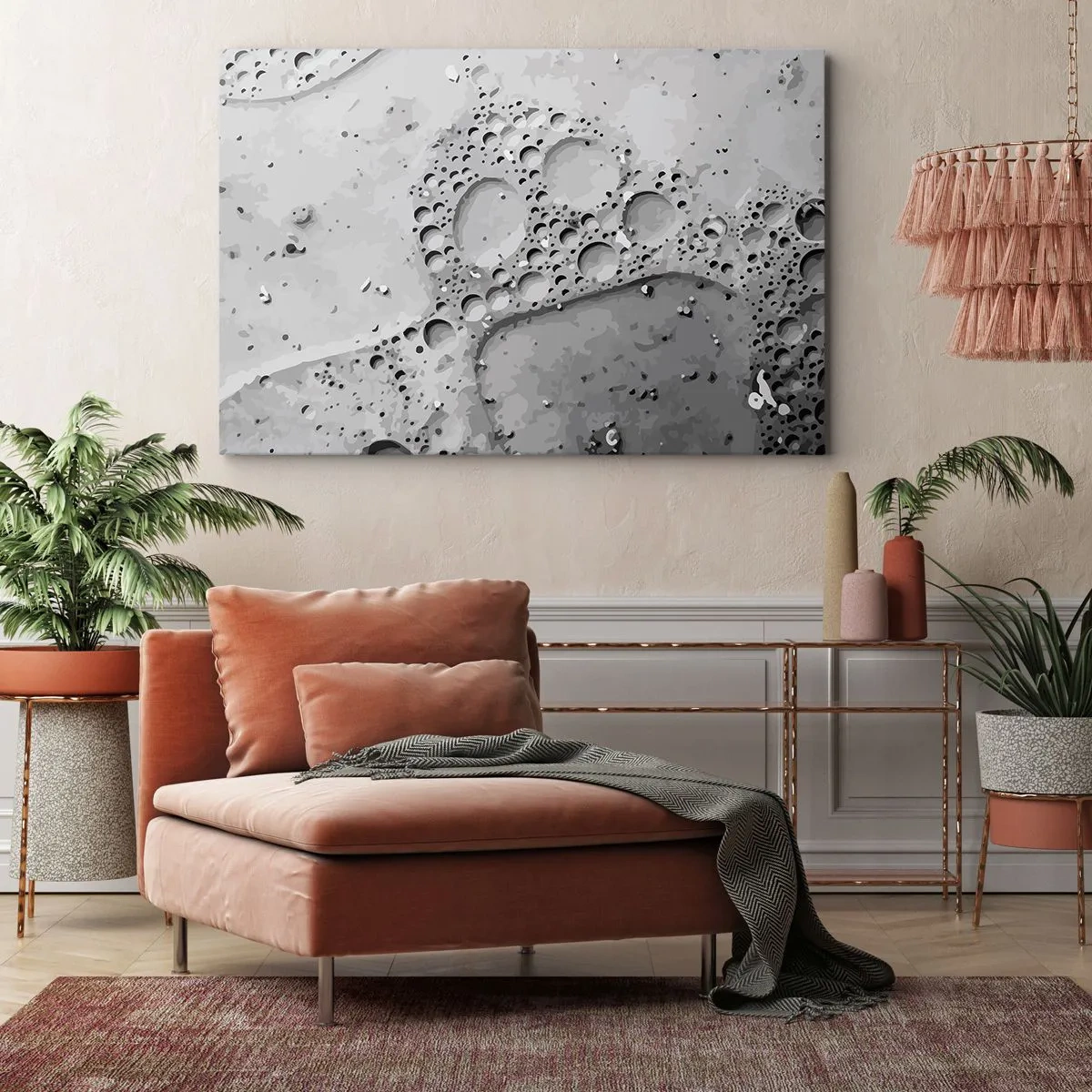 Obraz na plátně - Stopa po zpěněném - 120x80 cm