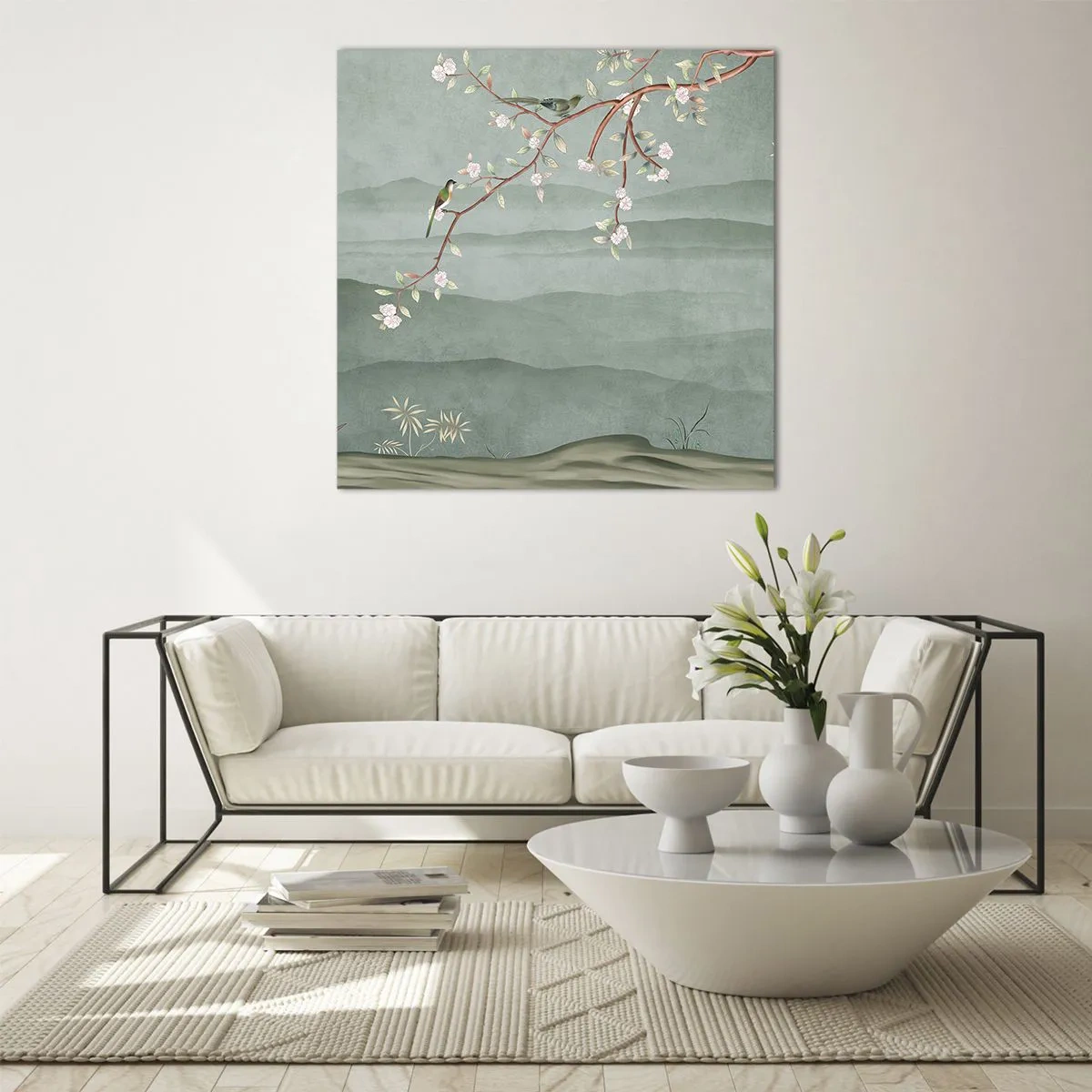 Obraz na skle - Jaro je tady - 70x70 cm