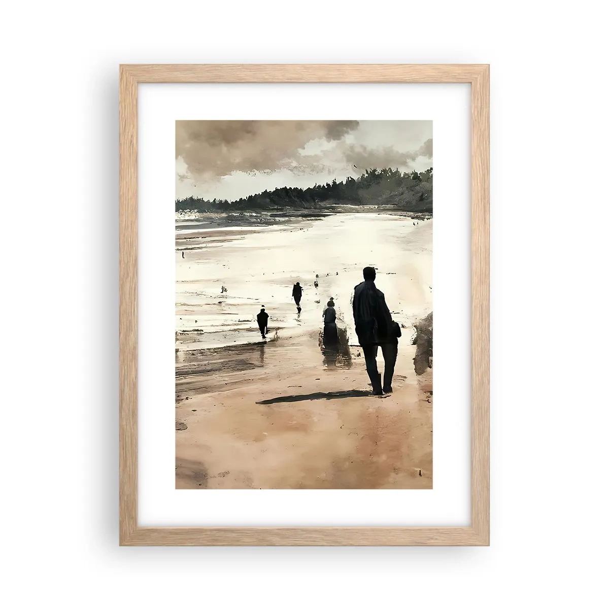 Plakát v rámu světlý dub - Vyvolaní - 30x40 cm