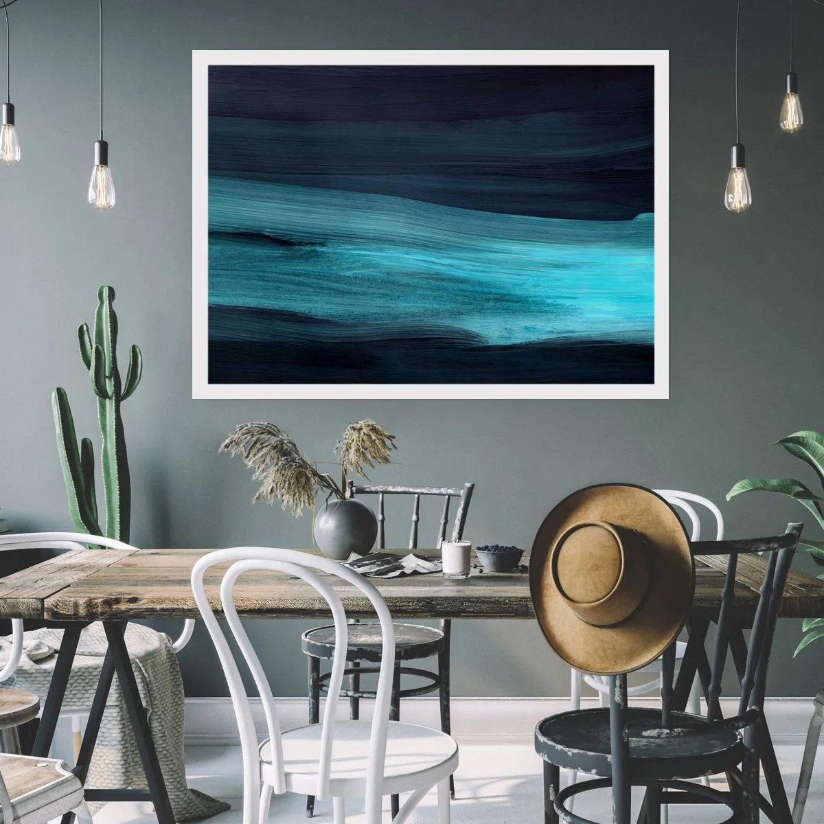 Plakát - Pluj s proudem - 91x61 cm