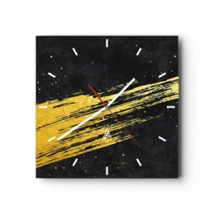 Nástěnné hodiny - Skok do hyperprostoru - 30x30 cm