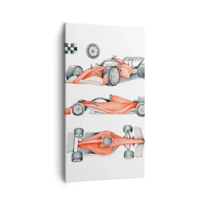 Obraz na plátně - Dohnat sen - 45x80 cm