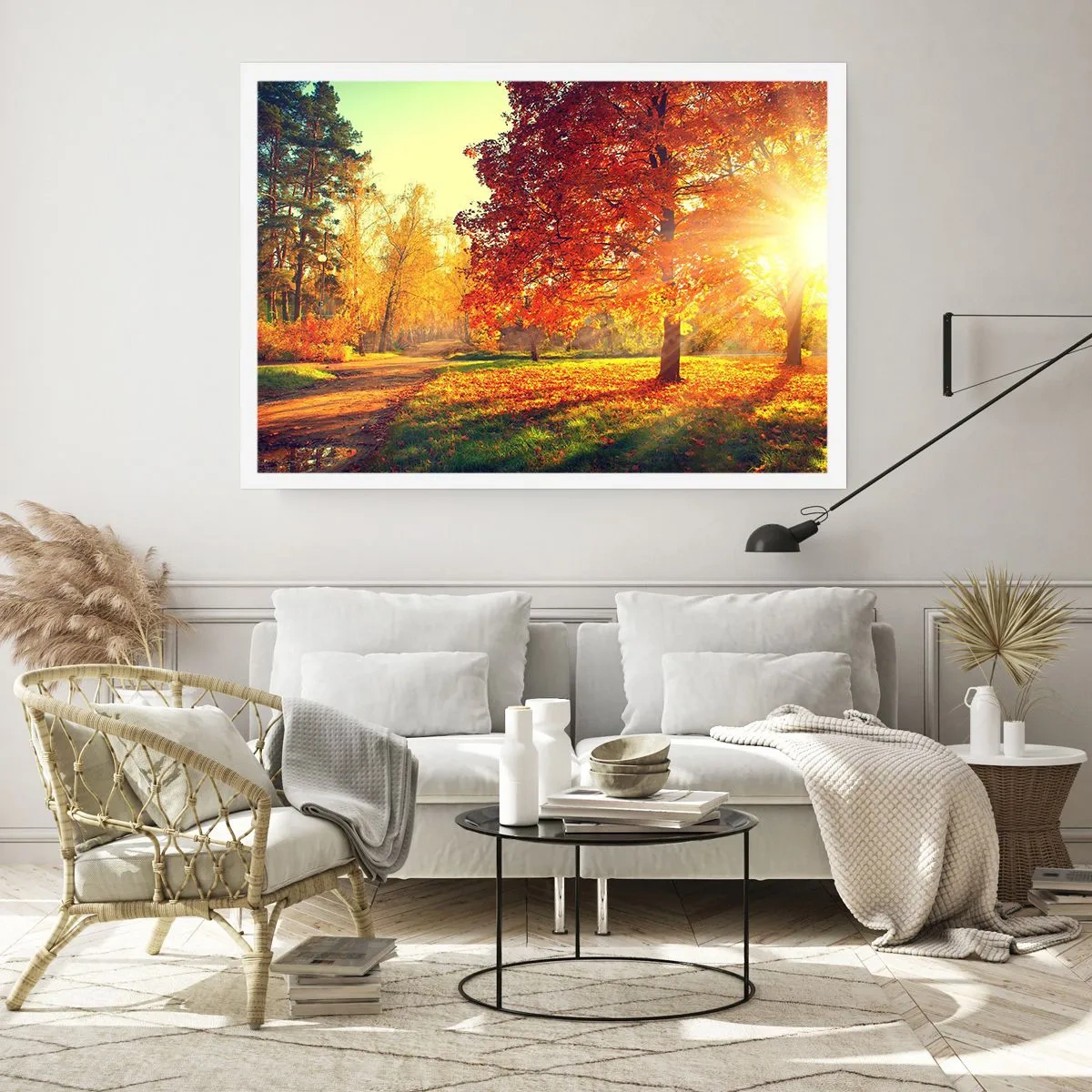 Plakát - Rudé je krásné - 40x30 cm