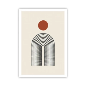 Plakát - Magnetismus tvarů a barev - 70x100 cm