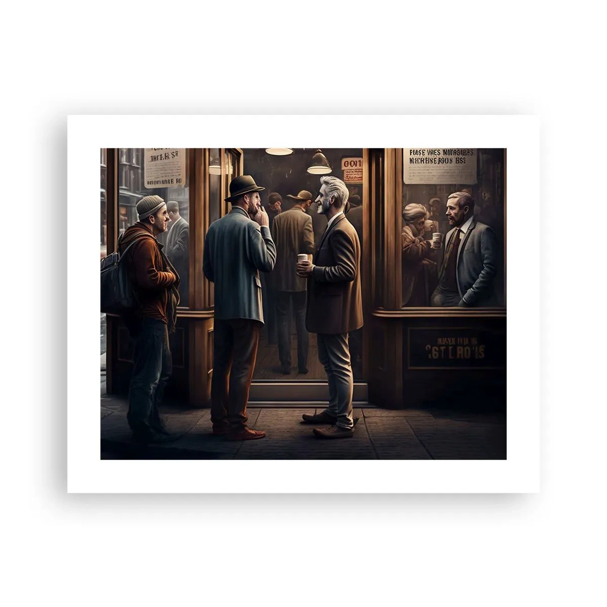 Plakát - Dobrá chvíle dne - 50x40 cm