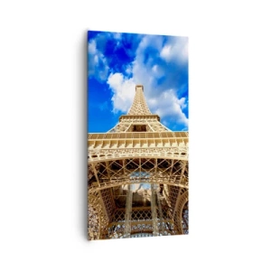 Obraz na plátně - Dosáhnout na oblohu a mraky - 65x120 cm