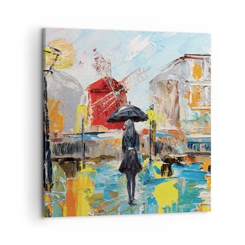Obraz na plátně - Pařížské legendy - 50x50 cm