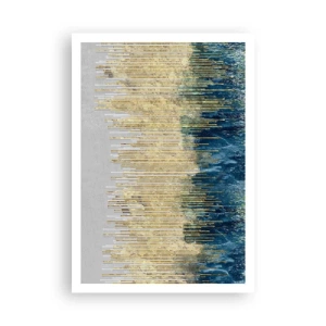 Plakát - Zlacená hranice - 70x100 cm