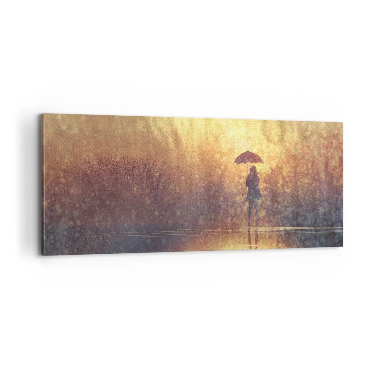 Obraz na plátně - Cítím, že se na mě někdo dívá - 100x40 cm