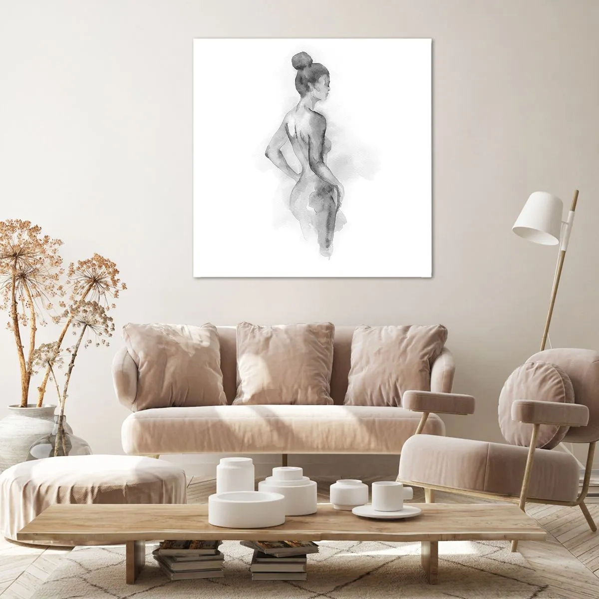 Obraz na plátně - Krásné jako malba - 40x40 cm