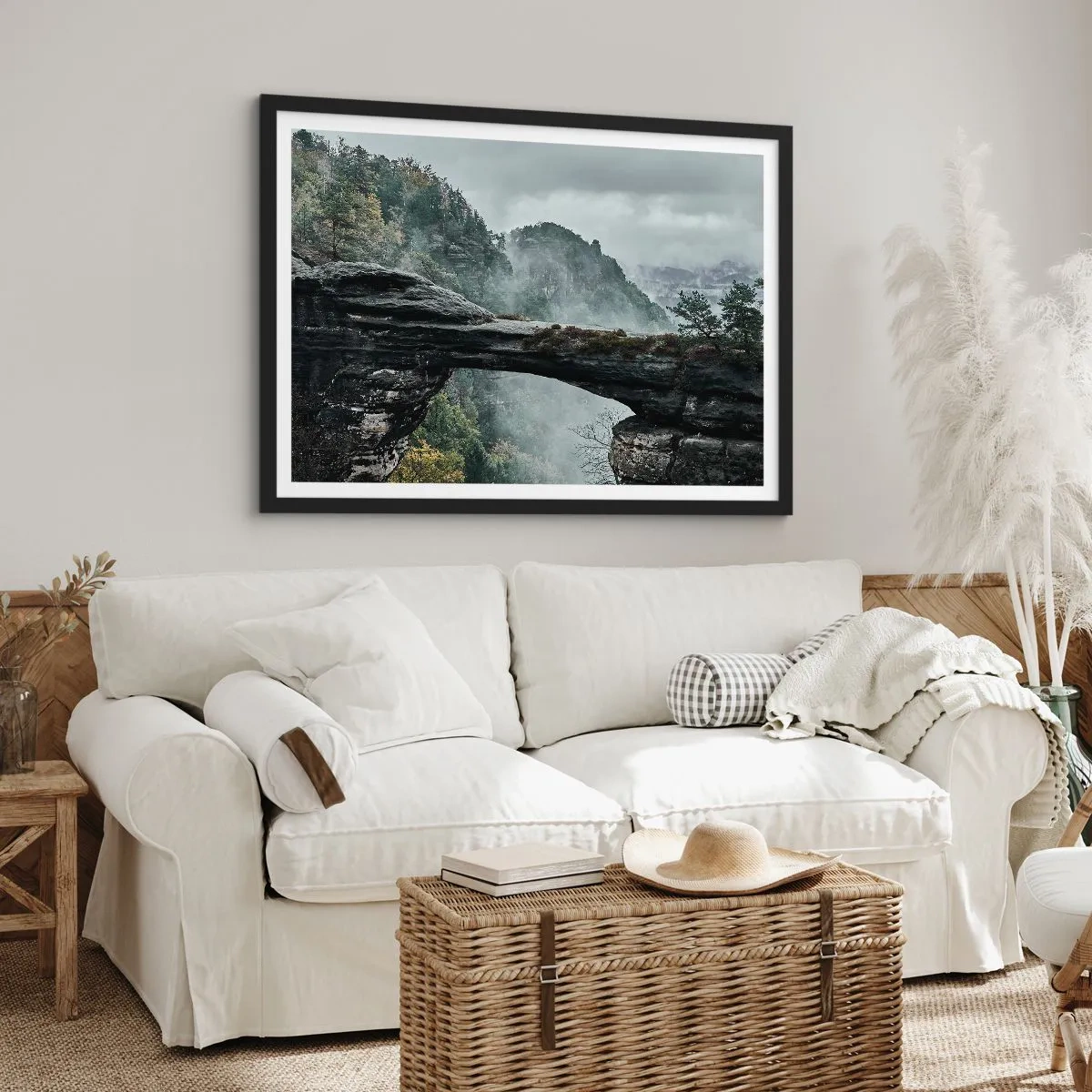 Plakát v černém rámu - Dobrodružství právě začíná - 40x30 cm