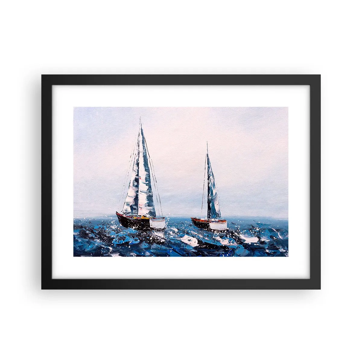 Plakát v černém rámu - Bratrství větru - 40x30 cm