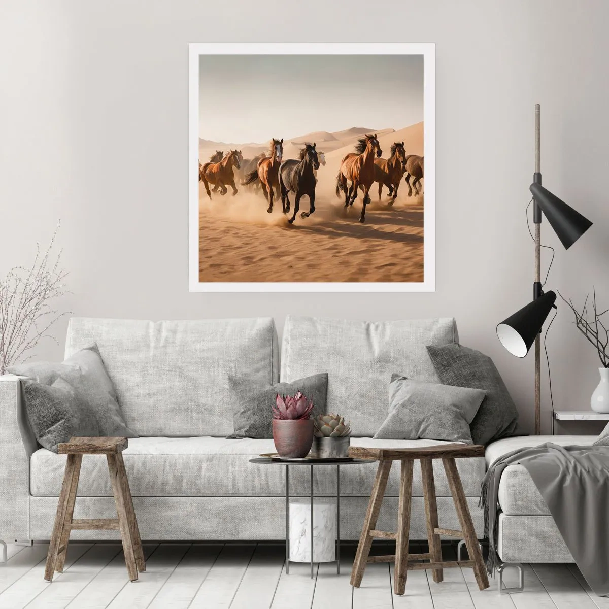 Plakát - Volné jako vítr - 60x60 cm