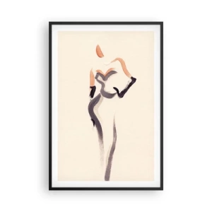 Plakát v černém rámu - Ze zlatých let Hollywoodu - 61x91 cm