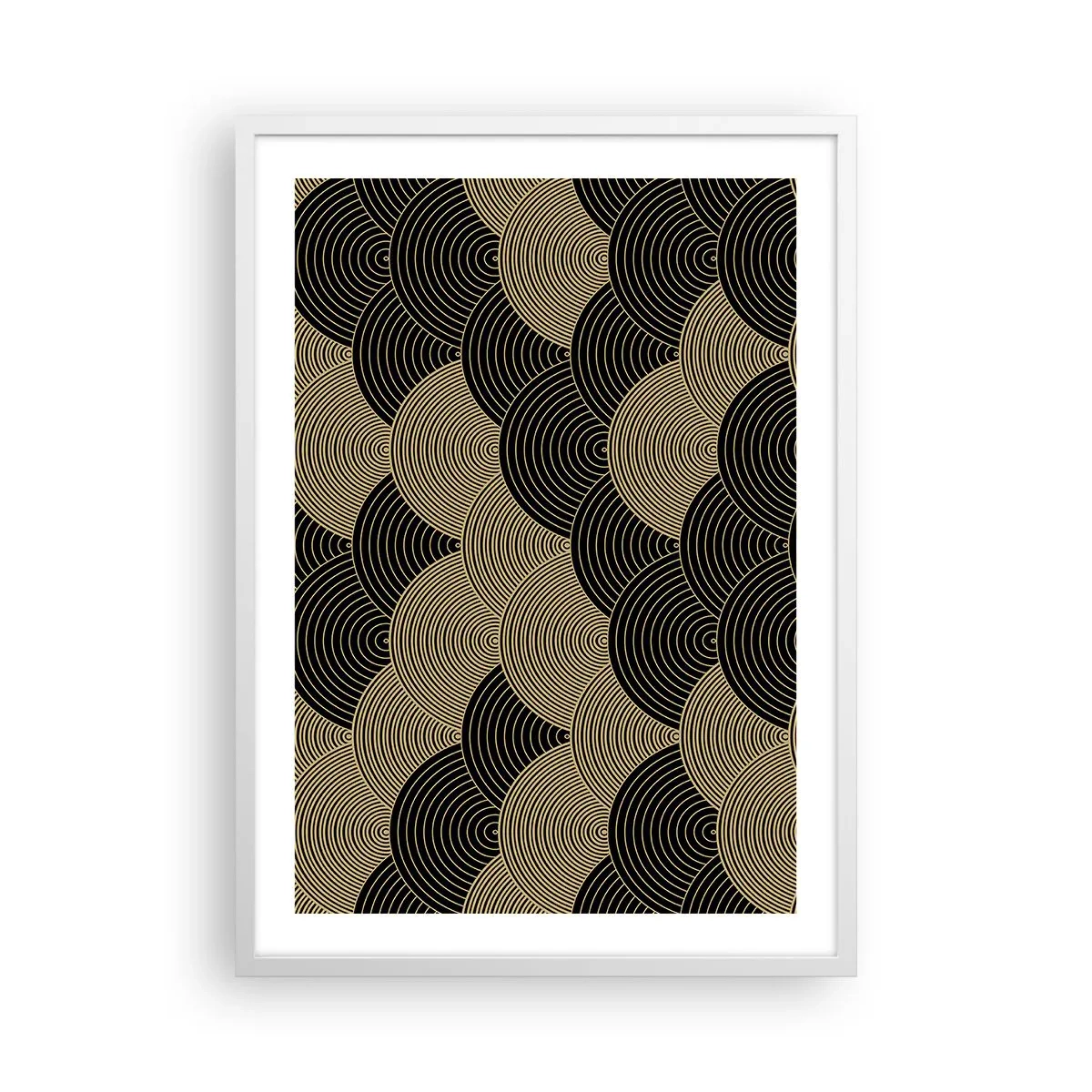 Plakát v bílém rámu - Jednota v mnohosti - 50x70 cm