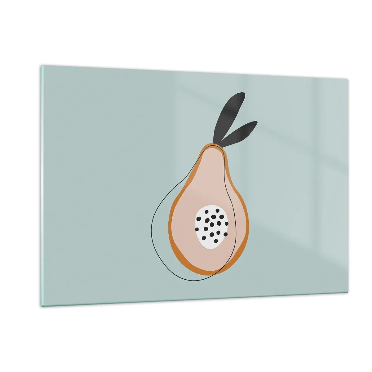 Obraz na skle - Pronikání do podstaty věcí - 120x80 cm