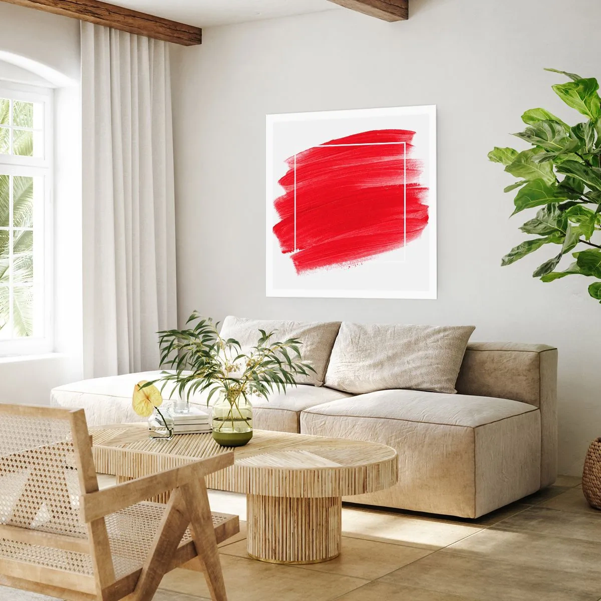 Plakát - Mimo rám - 50x50 cm